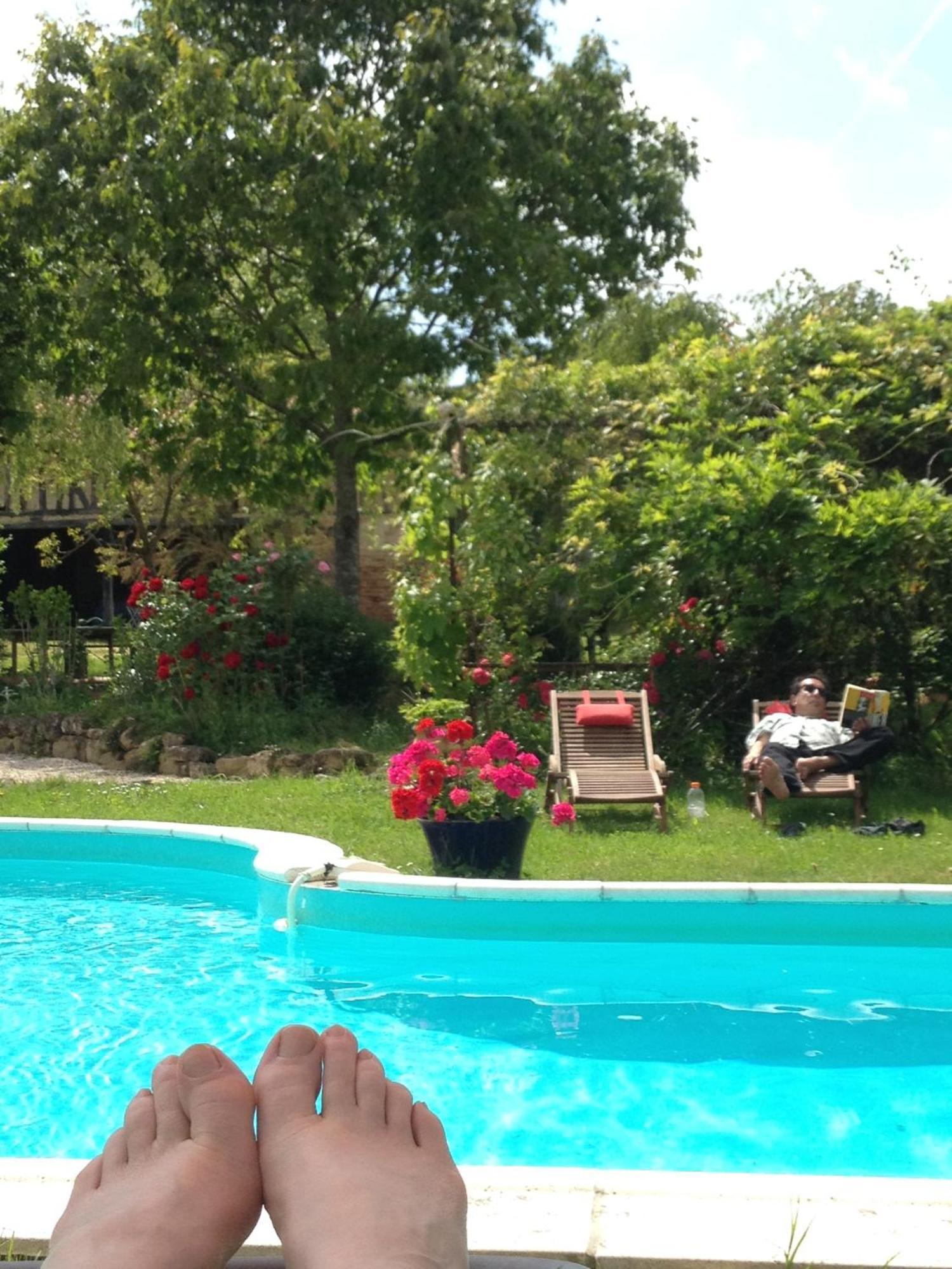 Bed and Breakfast Domaine A Marmande Berdoues Exterior foto