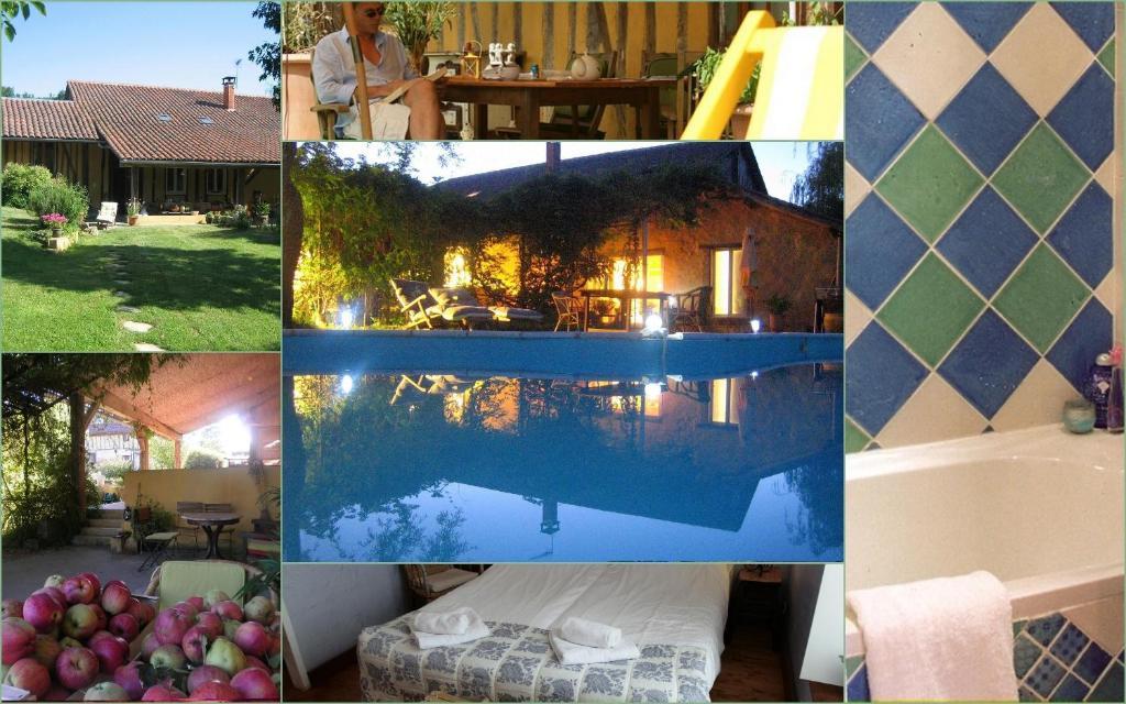 Bed and Breakfast Domaine A Marmande Berdoues Exterior foto